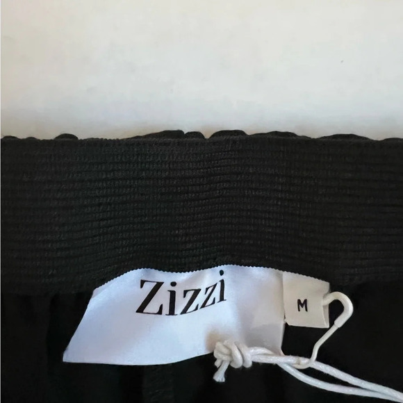 Zizzi Women's Faux Leather Wet Look Black Pull On Pants Leggings Medium Stretch - Picture 6 of 7